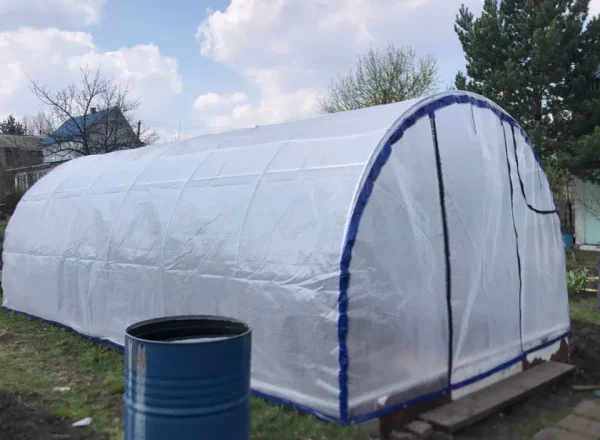Теплица с чехлом из армированной плёнки от 13 000 руб.
